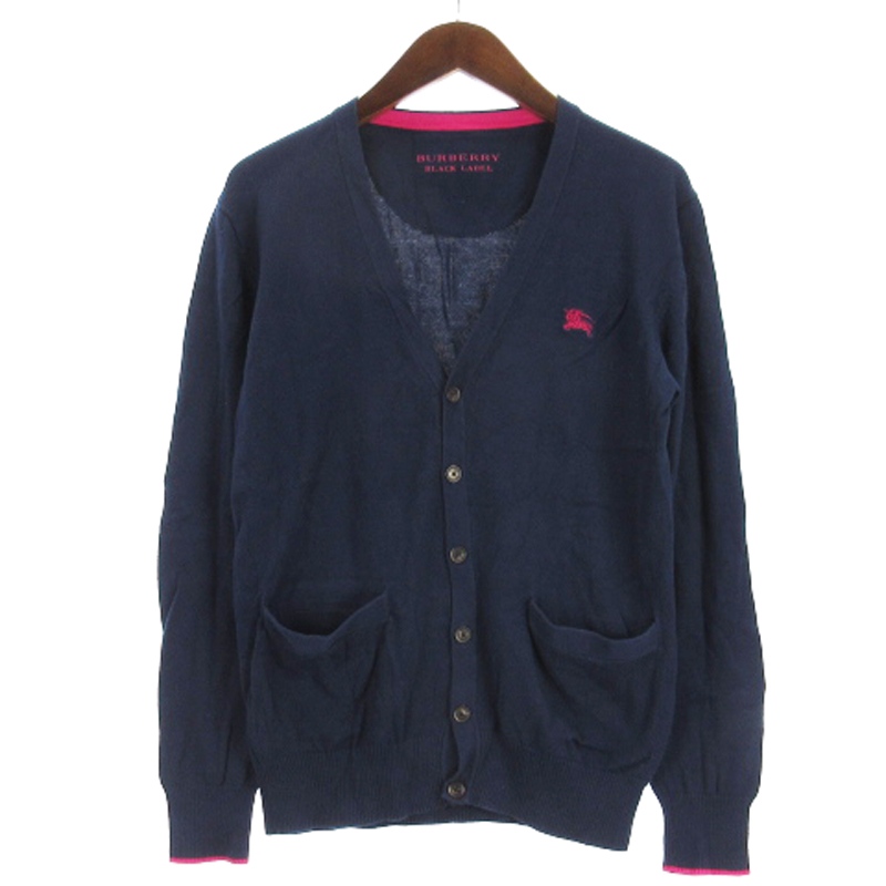 新品 タグ付き バーバリーブルーレーベル カーディガン 新品タグ