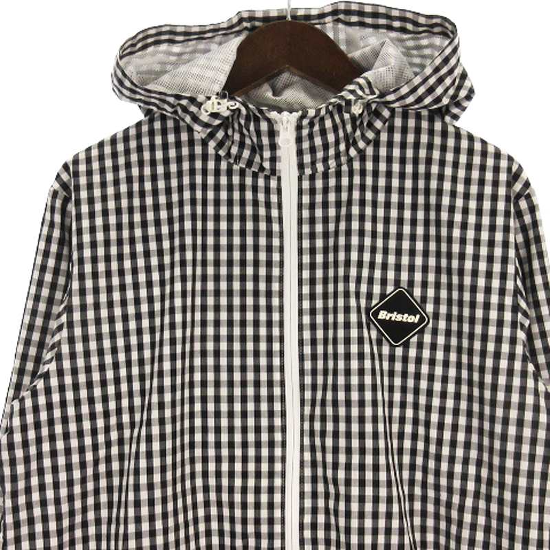 Bristol ジップアップジャケット チェッカーパターン F.C.Real Bristol