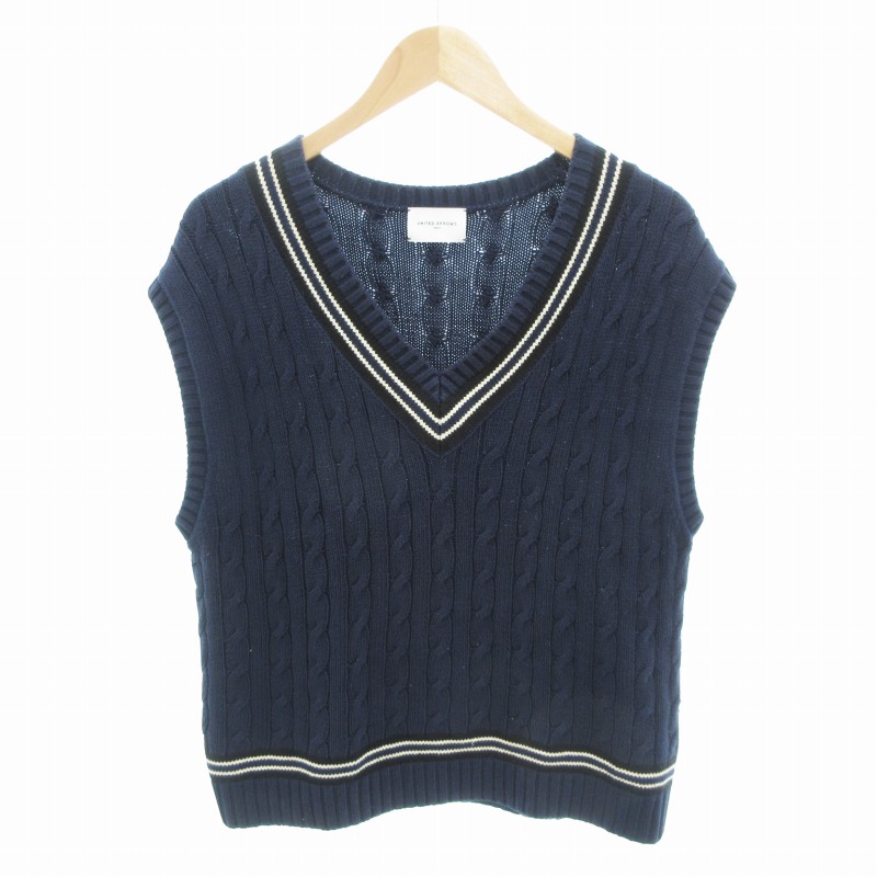 UNITED ARROWS ネイビー ベスト UNITED ARROWS ネイビー ベスト UNITED