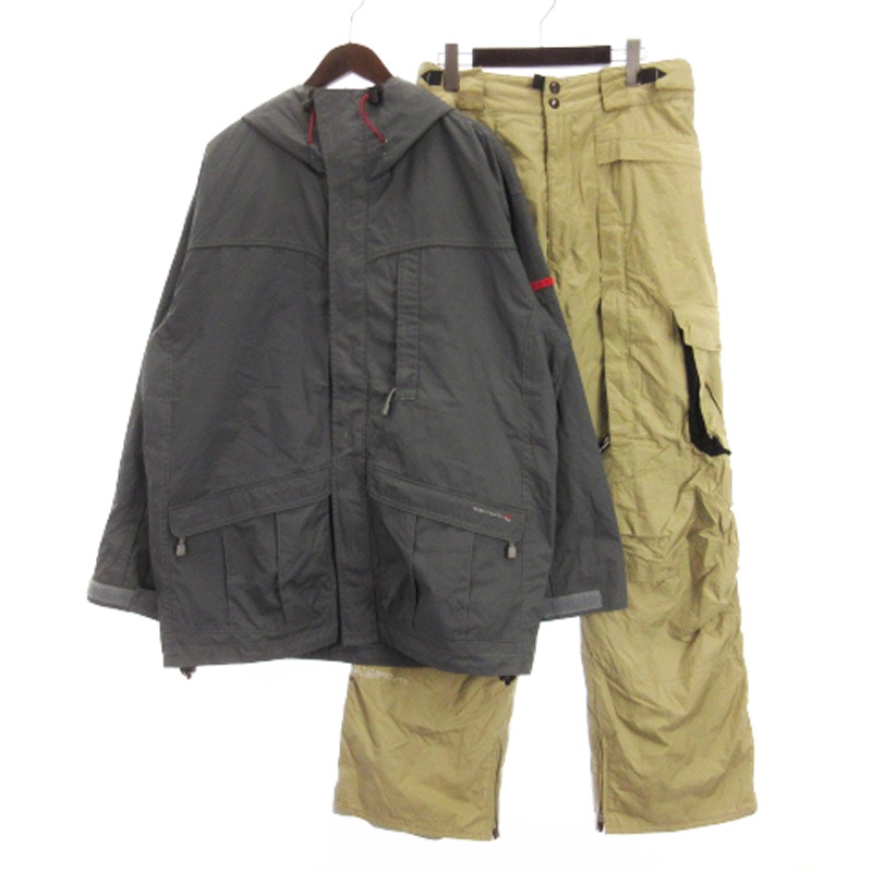 エスティボ メンズ 上下セット セットアップ ボードウェア スノーウェア