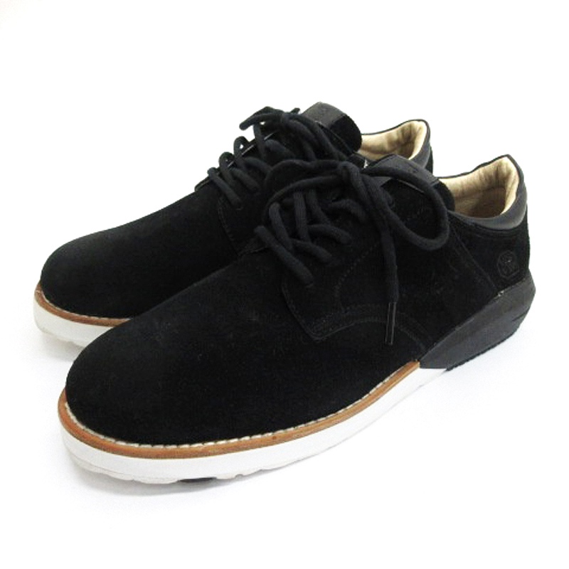 ビズビム VISVIM cubism スエード スニーカー ブラック 9 27cm □GY03  