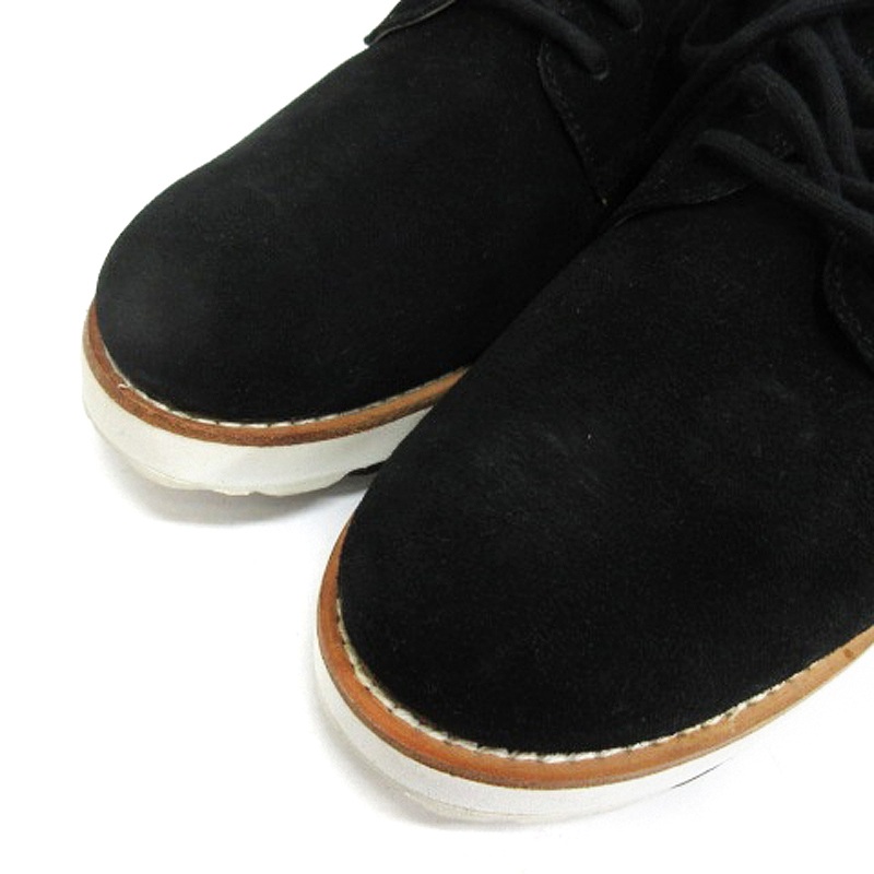 ビズビム VISVIM cubism スエード スニーカー ブラック 9 27cm □GY03  