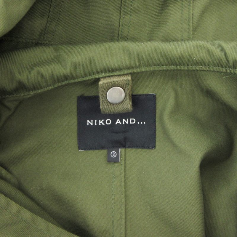 ニコアンド モードノーム アウター タグ付き新品 niko and（ニコアンド）の「[MODE NORM CORE(モードノームコア