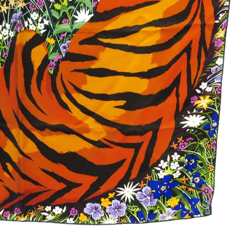 エルメス HERMES TYGER TYGER Alice Shirley タイガータイガー 柄 カレ