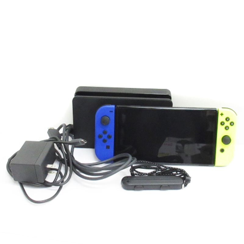 任天堂 Nintendo Switch 有機ELモデル 本体 ブルー ネオンイエロー