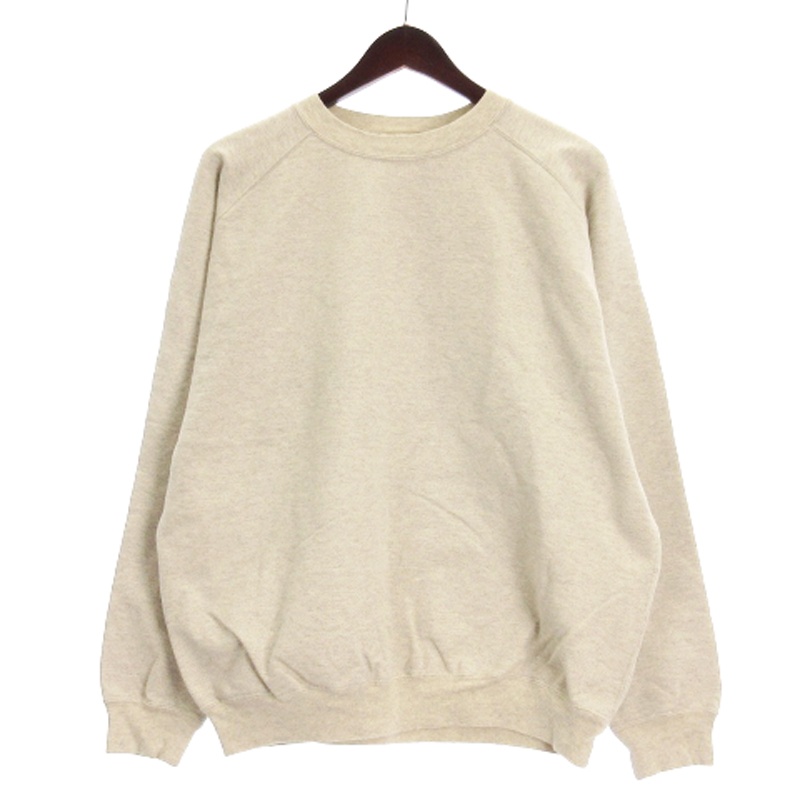 オーラリー AURALEE SUPER SOFT SWEAT BIG P/O ビッグシルエット
