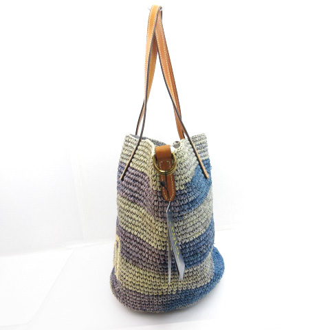 ポロラルフローレン ベルポート ラフィア かごバッグ 2way ショルダー　新品 ポロ ラルフローレン POLO RALPH LAUREN ラフィア ショルダーバッグ