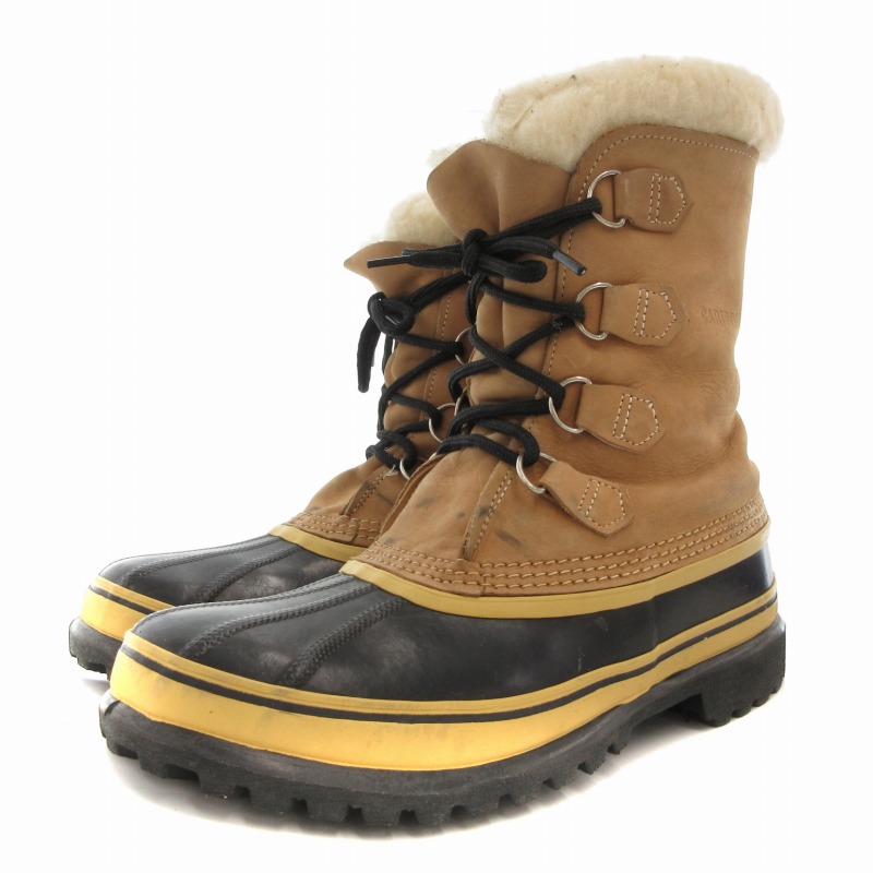 ソレル SOREL CARIBOU スノーブーツ ウォータープルーフ レザー