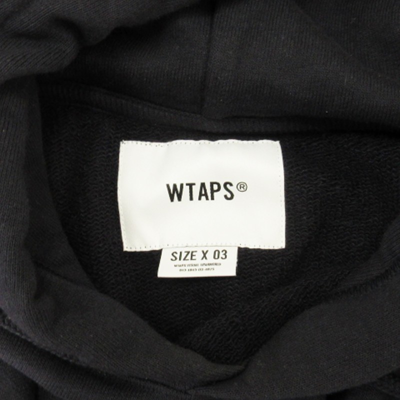 新品 正規品 WTAPS ロゴ スウェット サイズ03 ダブルタップス 黒 楽天市場】WTAPS ダブルタップス スウェット サイズ:L / 24AW