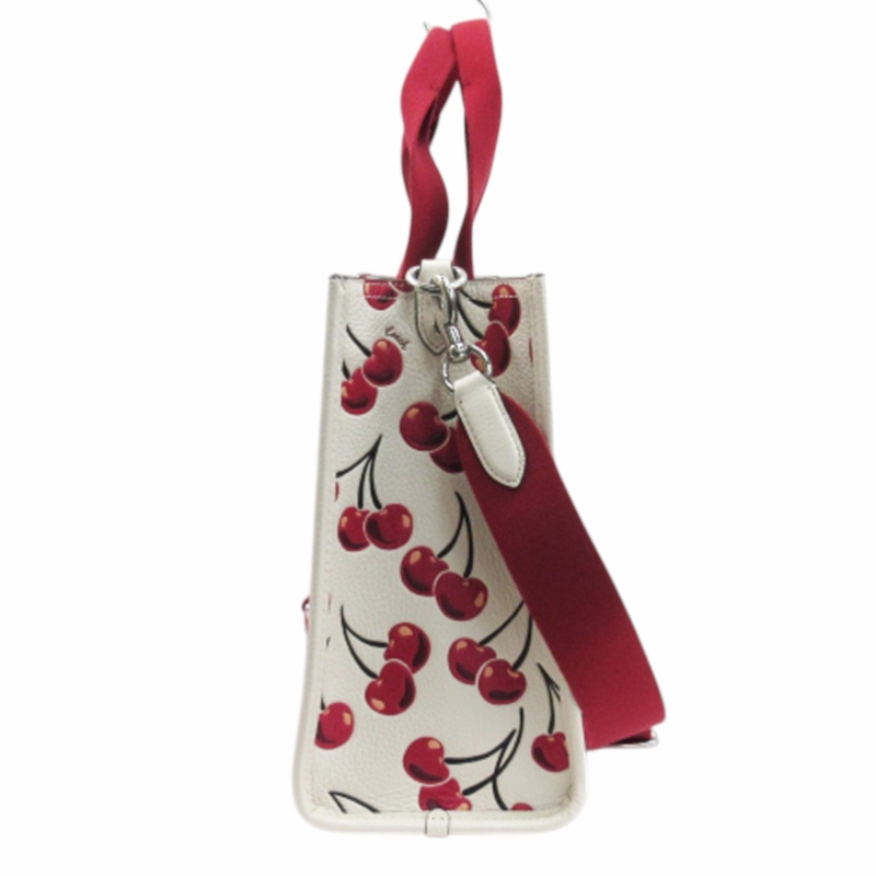 COACH スミス トート ショルダーバッグ チェリー コーチ COACH スミス トートバッグ ショルダーバッグ チェリー