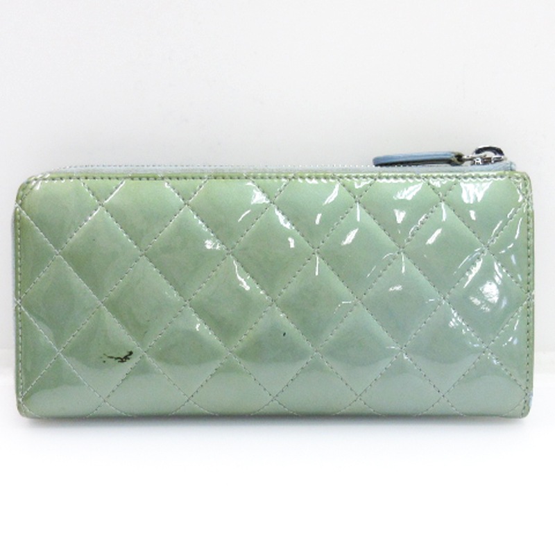 シャネル CHANEL マトラッセ ココマーク 長財布 L字ファスナー