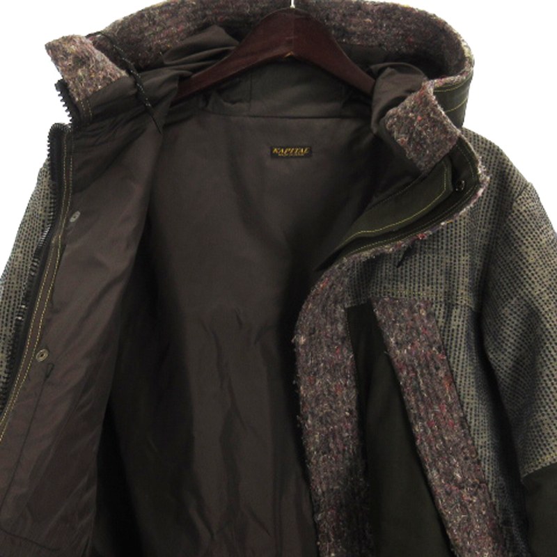 キャピタル kapital KOUNTRY センチュリーデニム 60/40クロスナイロン