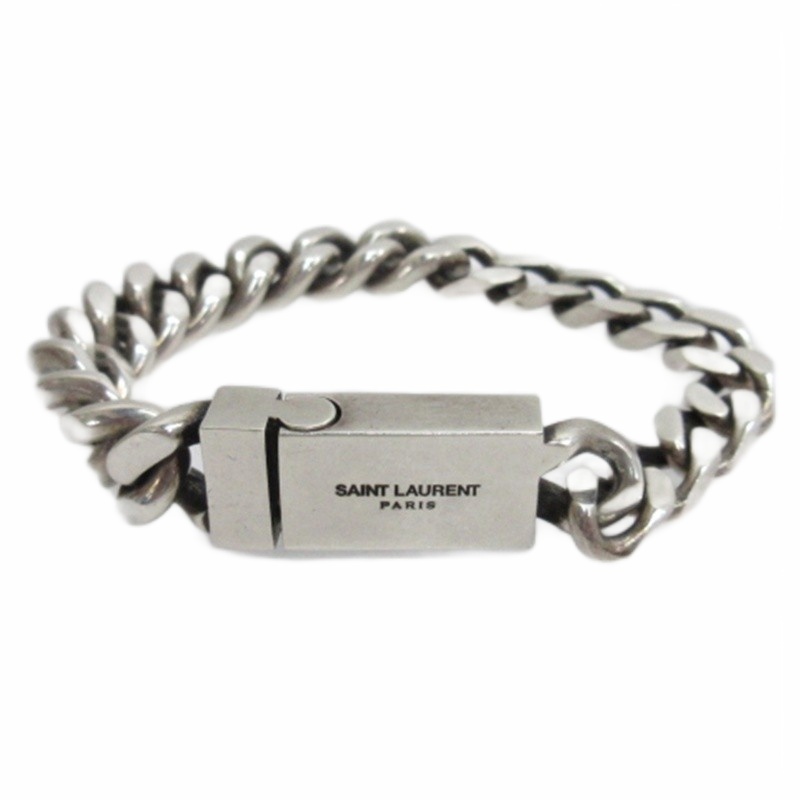 サンローラン パリ SAINT LAURENT PARIS 喜平 ブレスレット カーブ 
