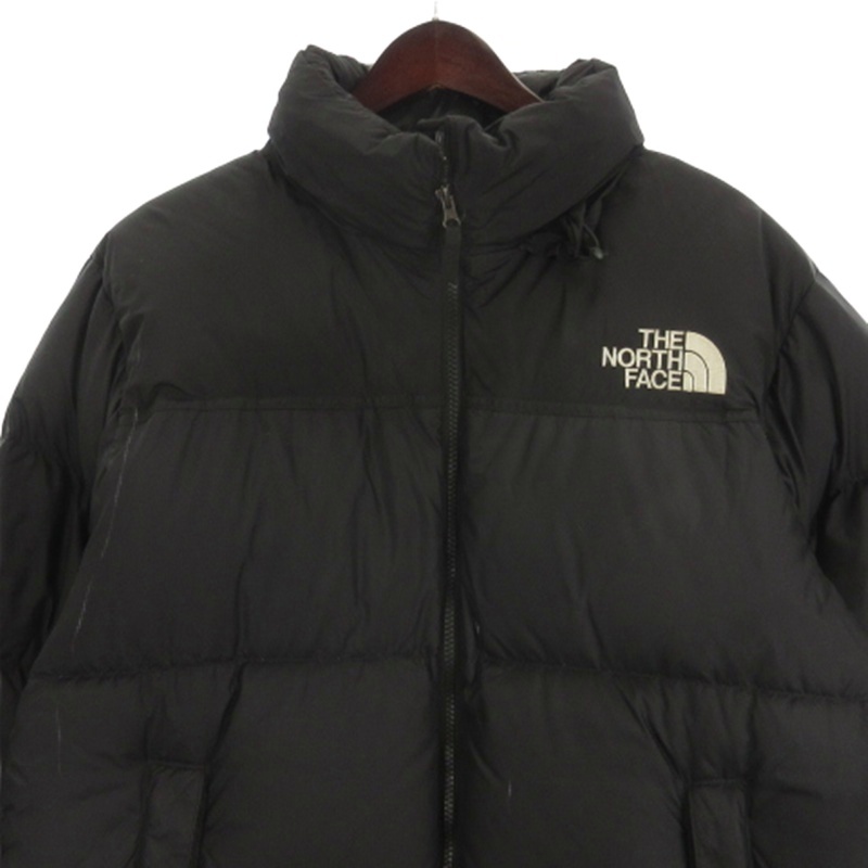 ザノースフェイス THE NORTH FACE NUPTSE JACKET ヌプシ ダウンジャケット ジップアップ ND92335 ブラック XL メンズ