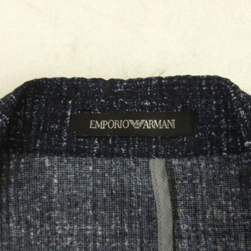 エンポリオアルマーニ EMPORIO ARMANI シアサッカー テーラード