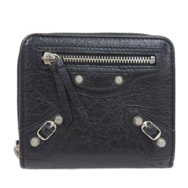 BALENCIAGA 二つ折り財布 ブラック ロ*ス様 BALENCIAGA 二つ折り