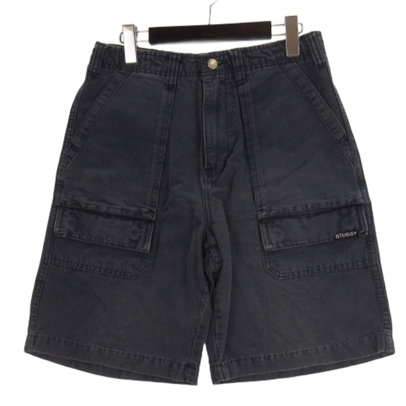 ステューシー STUSSY デニム ショートパンツ ハーフパンツ インディゴ