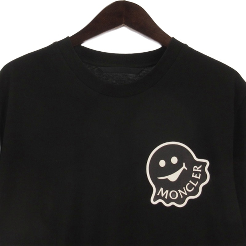 MONCLER モンクレール ゴーストロゴプリントTシャツ 入手困難 MONCLER 25SS ゴースト ロゴ Tシャツ