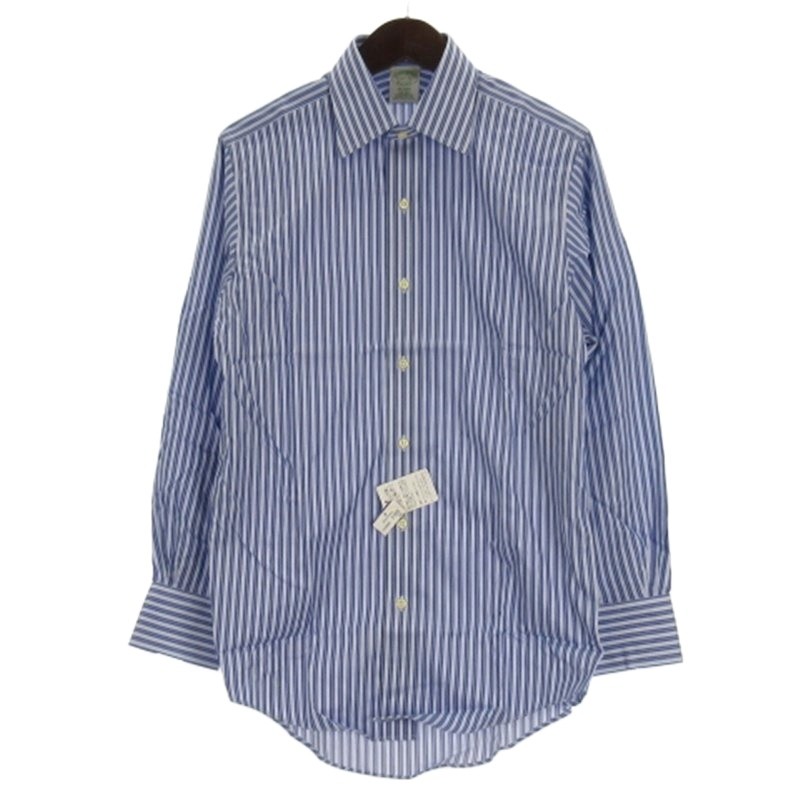 ブルックスブラザーズ 長袖シャツ ブルー