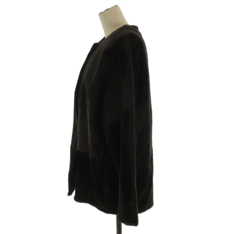 ウィムガゼット Whim Gazette ムートン コート ジャケット ラムレザー