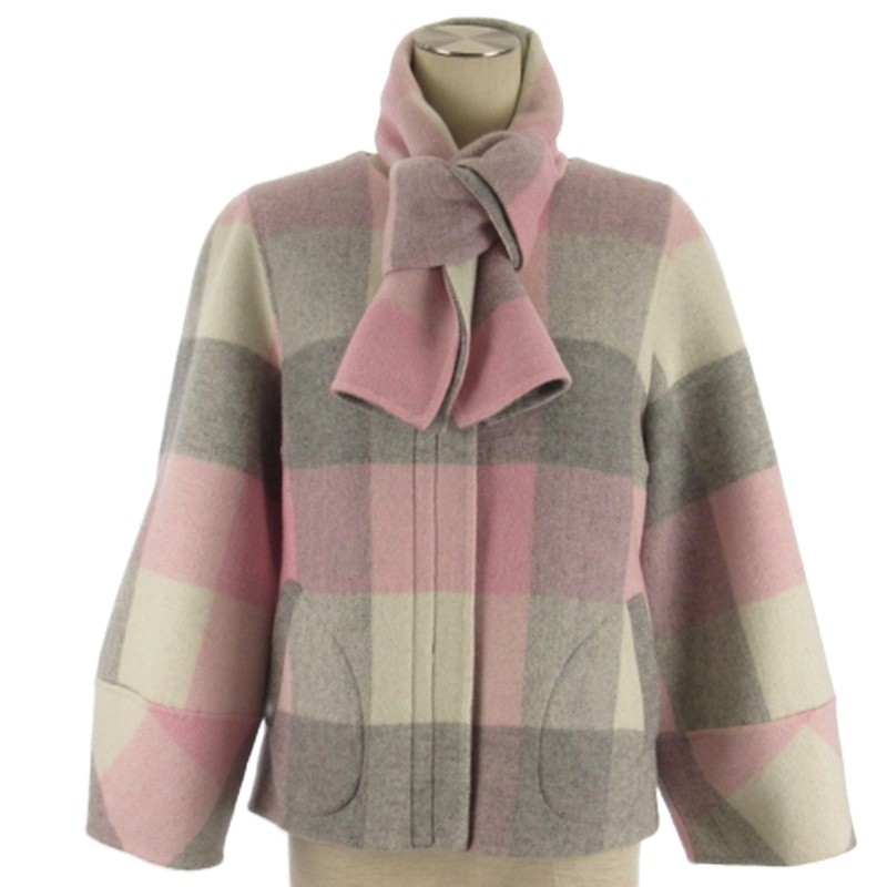 エムズグレイシー M'S GRACY リバーシブル ショート コート ジャケット