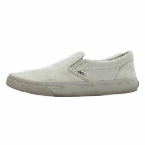 バンズ VANS クラシック スリッポン スニーカー 27cm ホワイト 251128E 