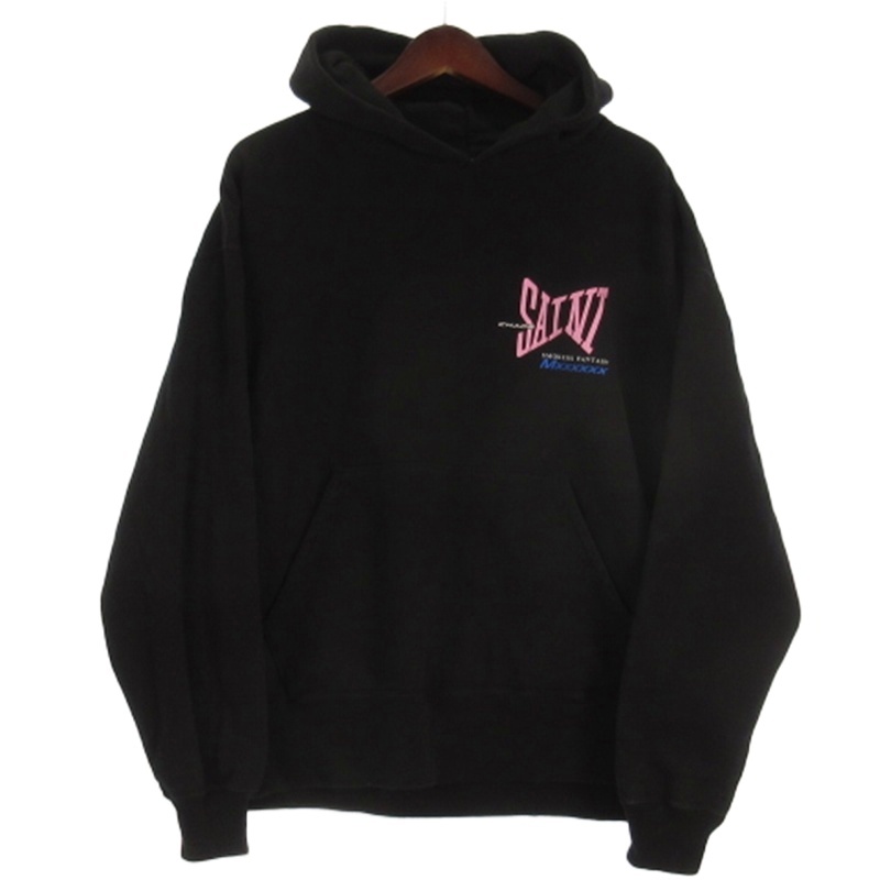 セントマイケル SAINTMICHAEL SAINT Mxxxxxx HOODIE RIBON SAINT BLACK