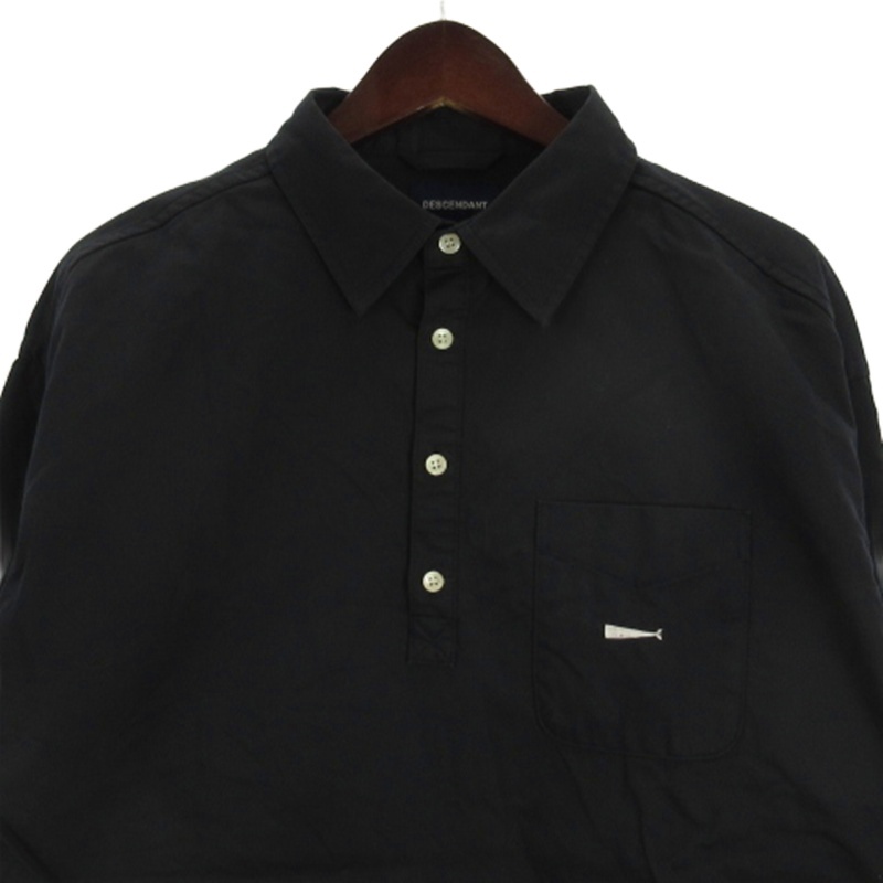 ディセンダント DESCENDANT VOIL PULLOVER LS SHIRT プルオーバー 