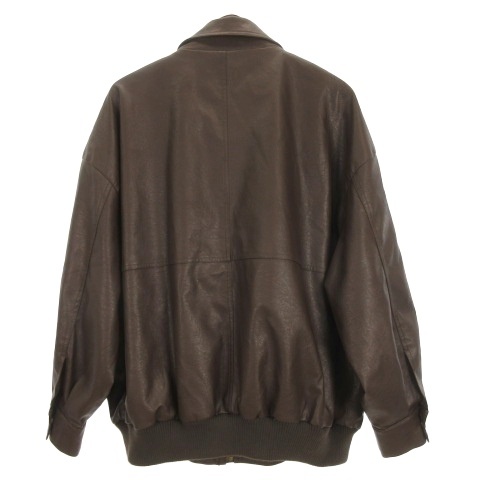 モノマート MONO-MART MN.L フェイクレザー ジャケット オーバーサイズ 
