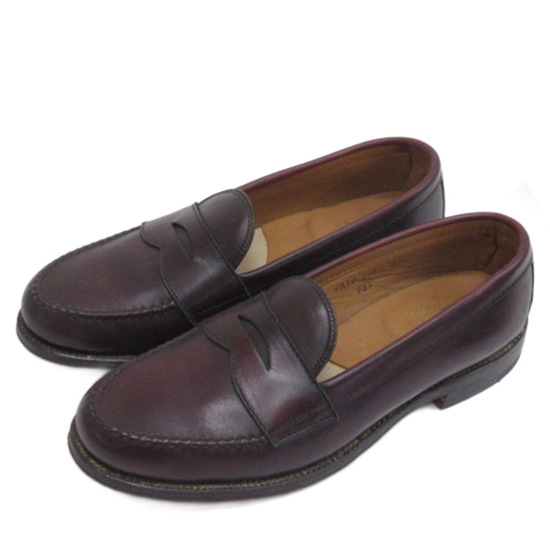 オールデン ALDEN コイン ローファー 984 USA製 ボルドー系 7 25cm