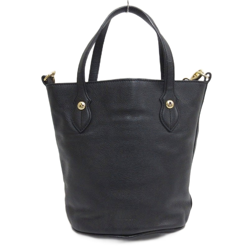 アナスイ ANNA SUI レザー ショルダーバッグ トート 2WAY ブラック 