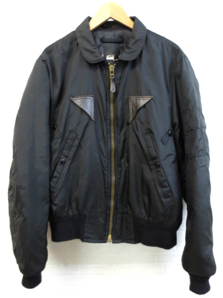 スピワック SPIEWAK】B-15 フライトジャケット 黒 L/F5 019-0002378672 