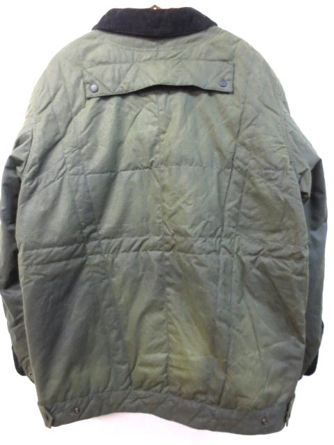 CONTRASTRICK bal バランス オイル加工 コットンジャケット XL 【中古 