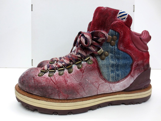 ビズビム VISVIM セラ SERRA BOOTS マウンテンブーツ 9 BURGUNDY 