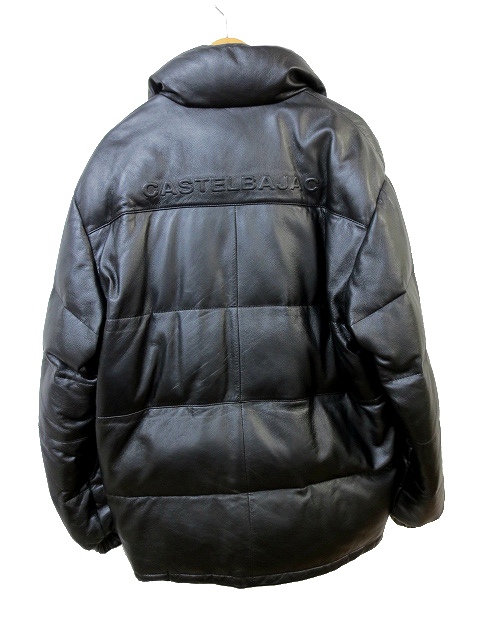 カステルバジャック CASTELBAJAC ラムレザー ダウンジャケット 4  
