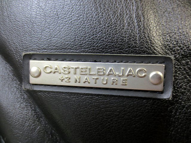 カステルバジャック CASTELBAJAC ラムレザー ダウンジャケット 4