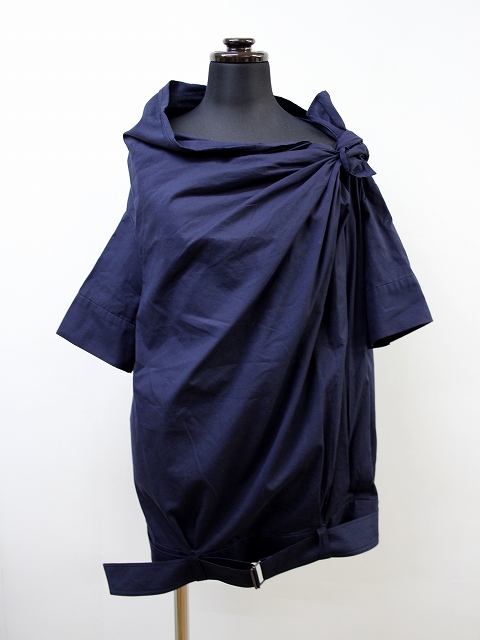 ドリスヴァンノッテン DRIES VAN NOTEN ベルト付き 変形 シャツ 