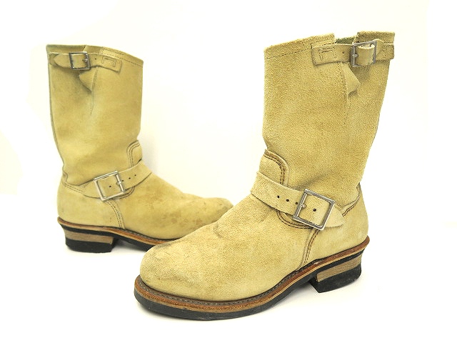 レッドウィング REDWING 8268 PT99 スエード エンジニアブーツ 7D 25cm 