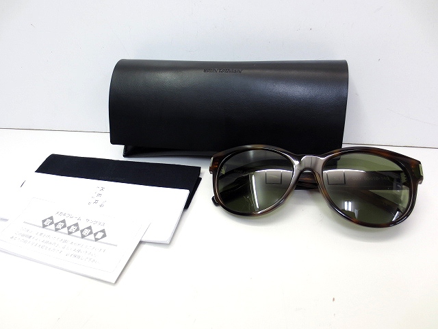 美品 サンローラン パリ SAINT LAURENT PARIS SL67/F サングラス 