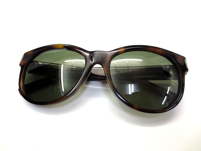 美品 サンローラン パリ SAINT LAURENT PARIS SL67/F サングラス 