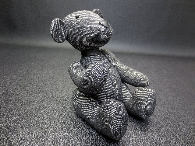 グッチ GUCCI 032896 GGキャンバス DENIM テディベア ぬいぐるみ