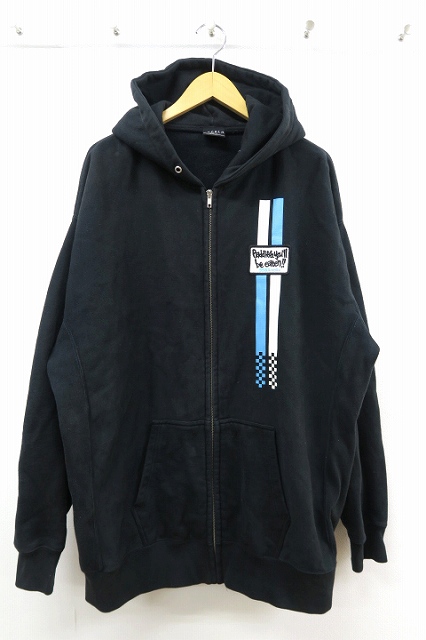 COCOLOBLAND ココロブランド 556Bland バックプリント ジップアップ 