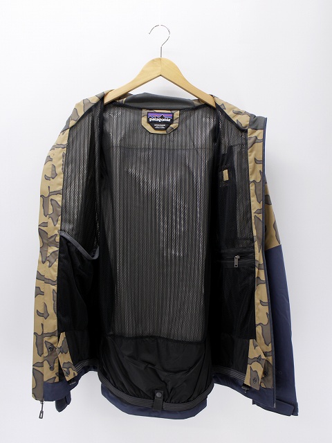 美品 パタゴニア Patagonia 迷彩 カモフラ スノーショットジャケット 