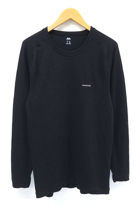 mont-bell EXP 厚手 ジオライン　アンダーウエア　XL ブラック mont-bell EXP 厚手 ジオライン アンダーウエア XL ブラック