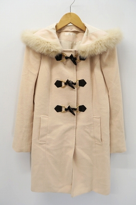 レッセパッセ Laisse Passe フォックスファー 2way ノーカラー ダッフルコート 36 019 ベクトルパーク