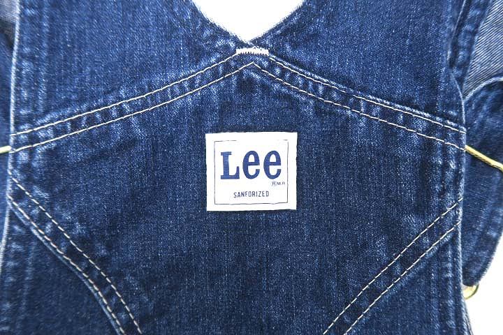 リー LEE 7952 デニム オーバーオール スカート W60 H88 019 
