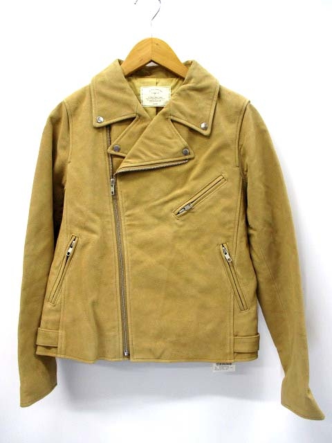 未使用品 アングリッド Ungrid スエード ジップアップ レザー