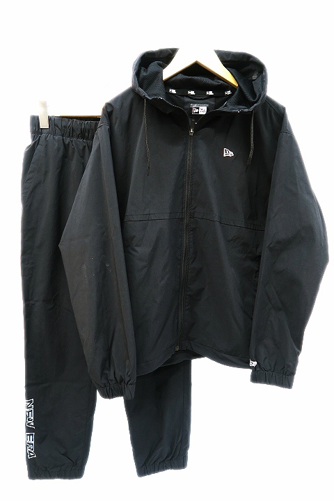ニューエラ NEW ERA 裏地メッシュ ナイロン パーカー ジャージ 