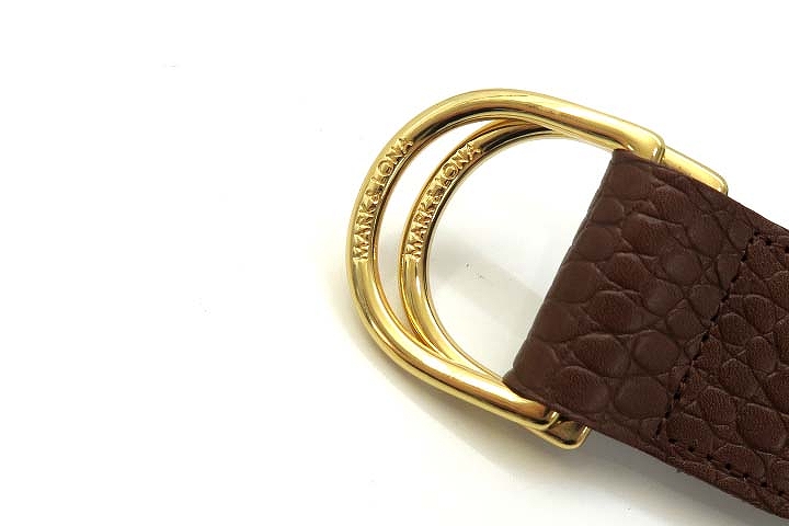 マーク＆ロナ MARK&LONA 迷彩 カモフラ柄 Dリング ベルト 019