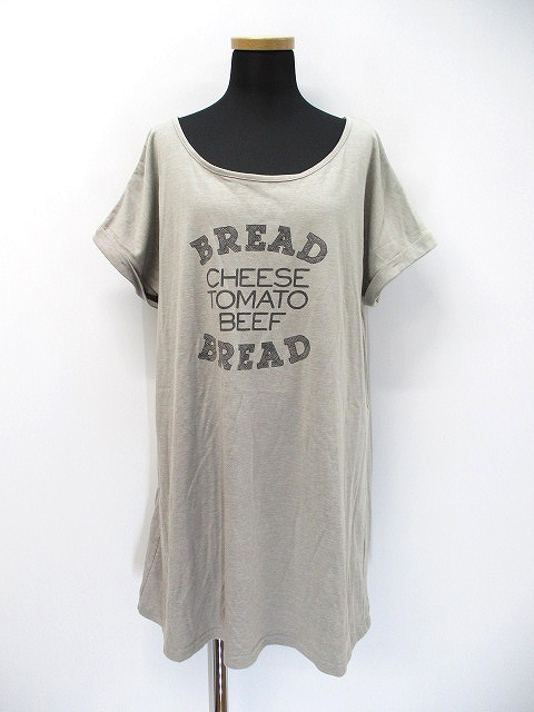 ローリーズファーム Lowrys Farm ドルマンスリーブ Tシャツ チュニック ワンピース L グレー レディース 019 ベクトルパーク ローリーズファーム Lowrys Farm ドルマンスリーブ Tシャツ チュニック ワンピース L グレー レディース 019 ベクトルパーク